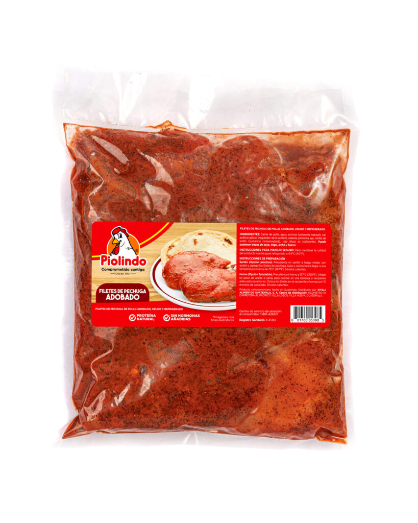 Filetes de pechuga Adobado