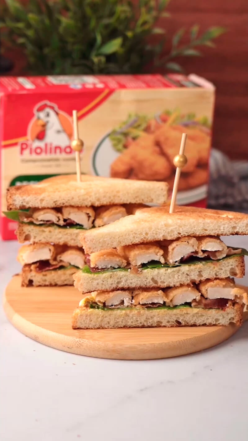 Club Sándwich de Pechuguitas